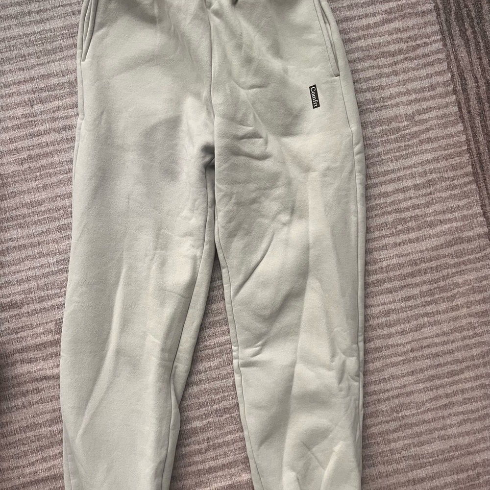 Cozy Gray Track Pants